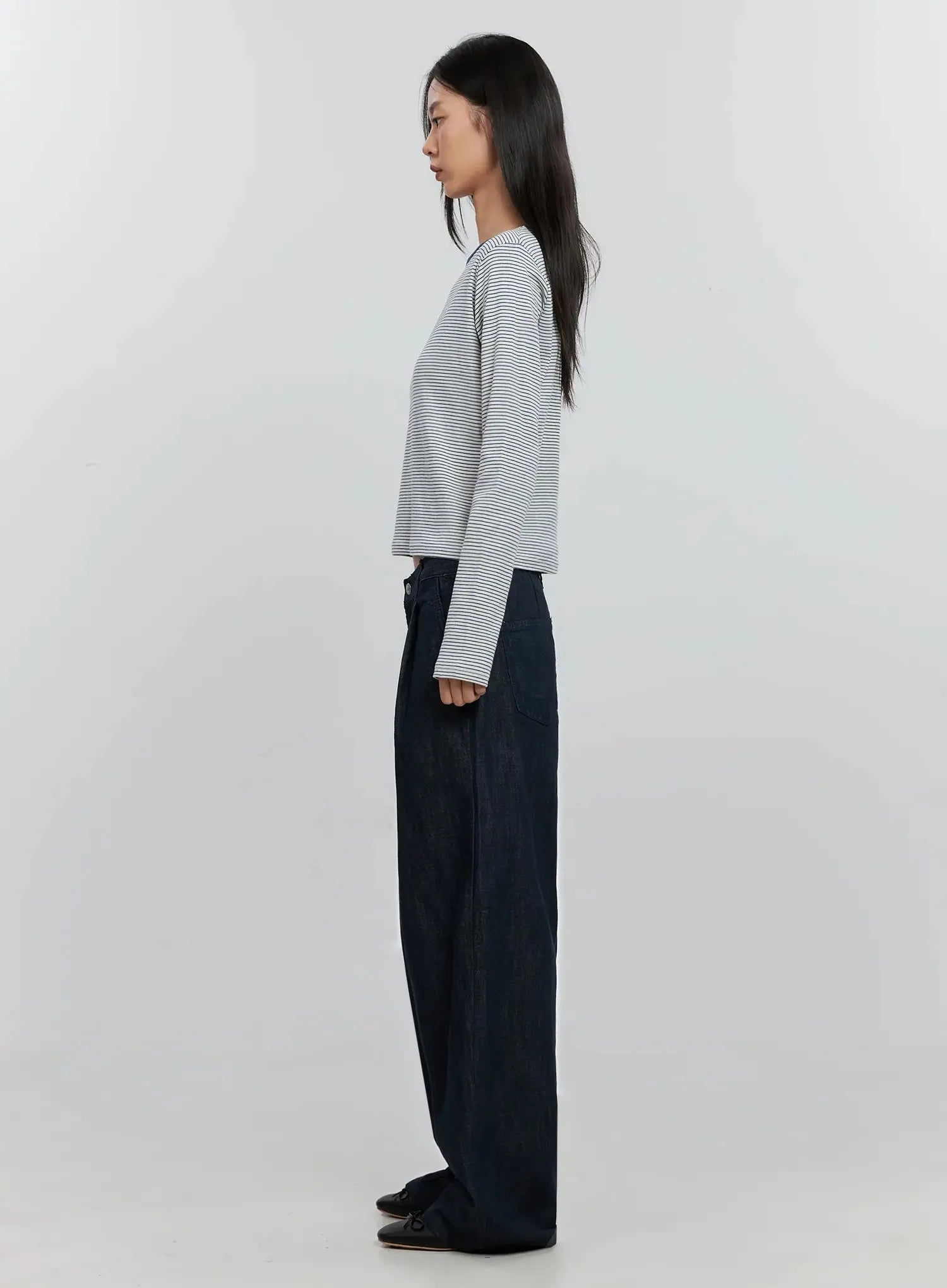 Striped Long Sleeve Tee IS516