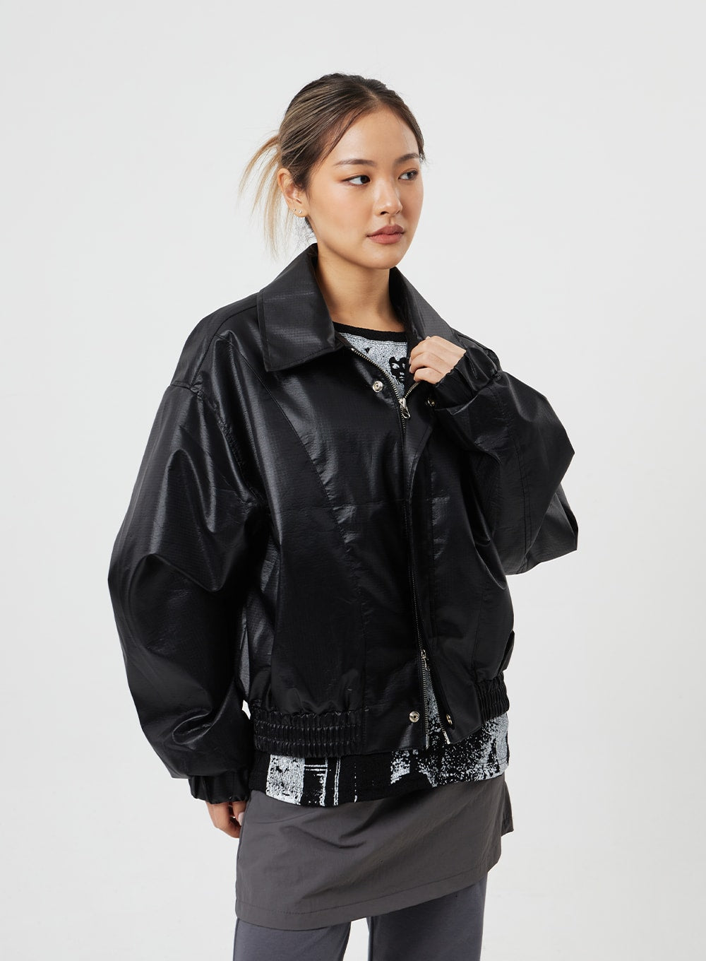 Oversized Nylon Jacket Unisex CF316