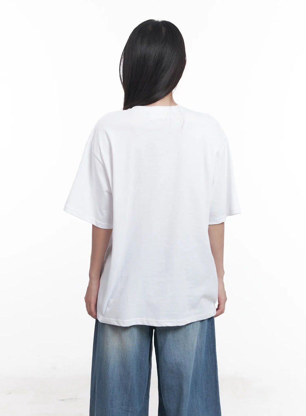 Graphic Oversized Tee CU516