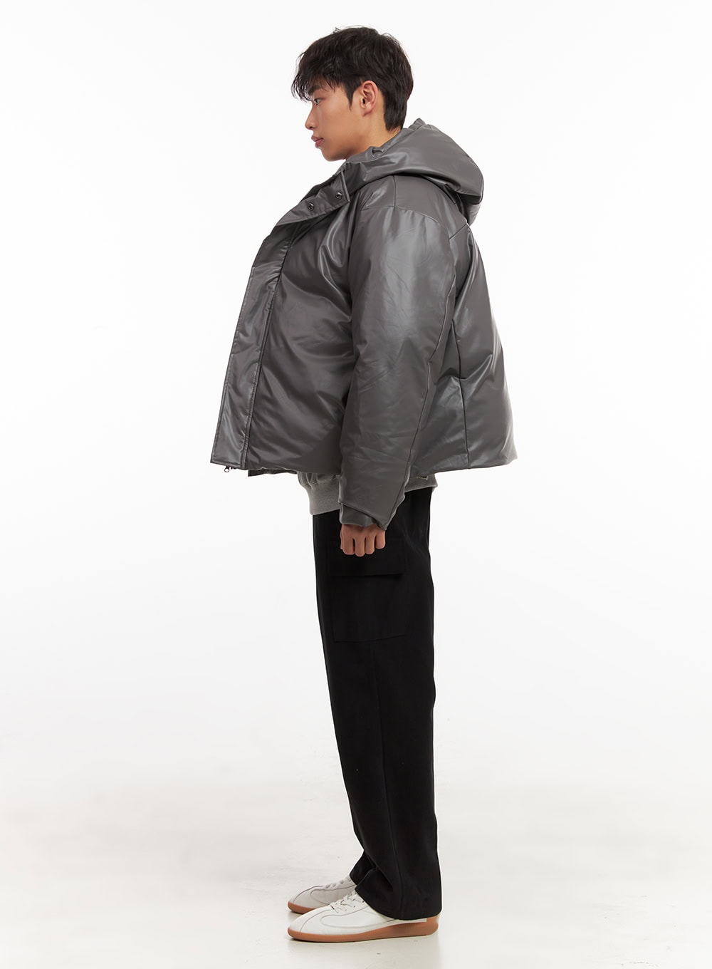 Men's Chic Hooded Puffer Jacket ID427