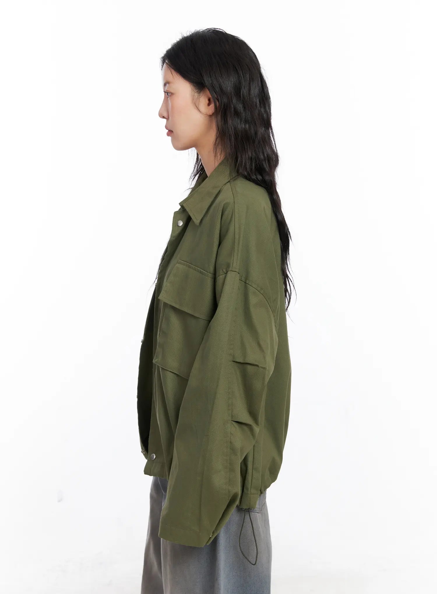 Relaxed-Fit Cargo Jacket CC1809