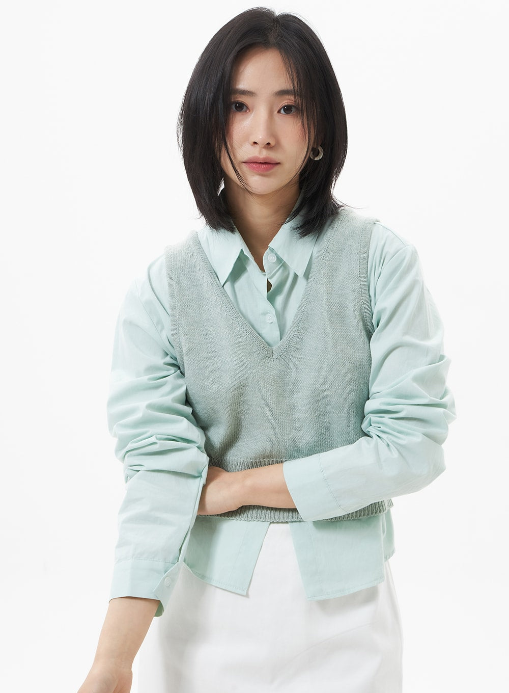 Cropped Color Shirt OA320