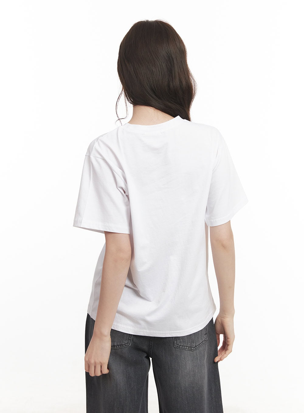 Graphic Crew Neck T-Shirt CA502