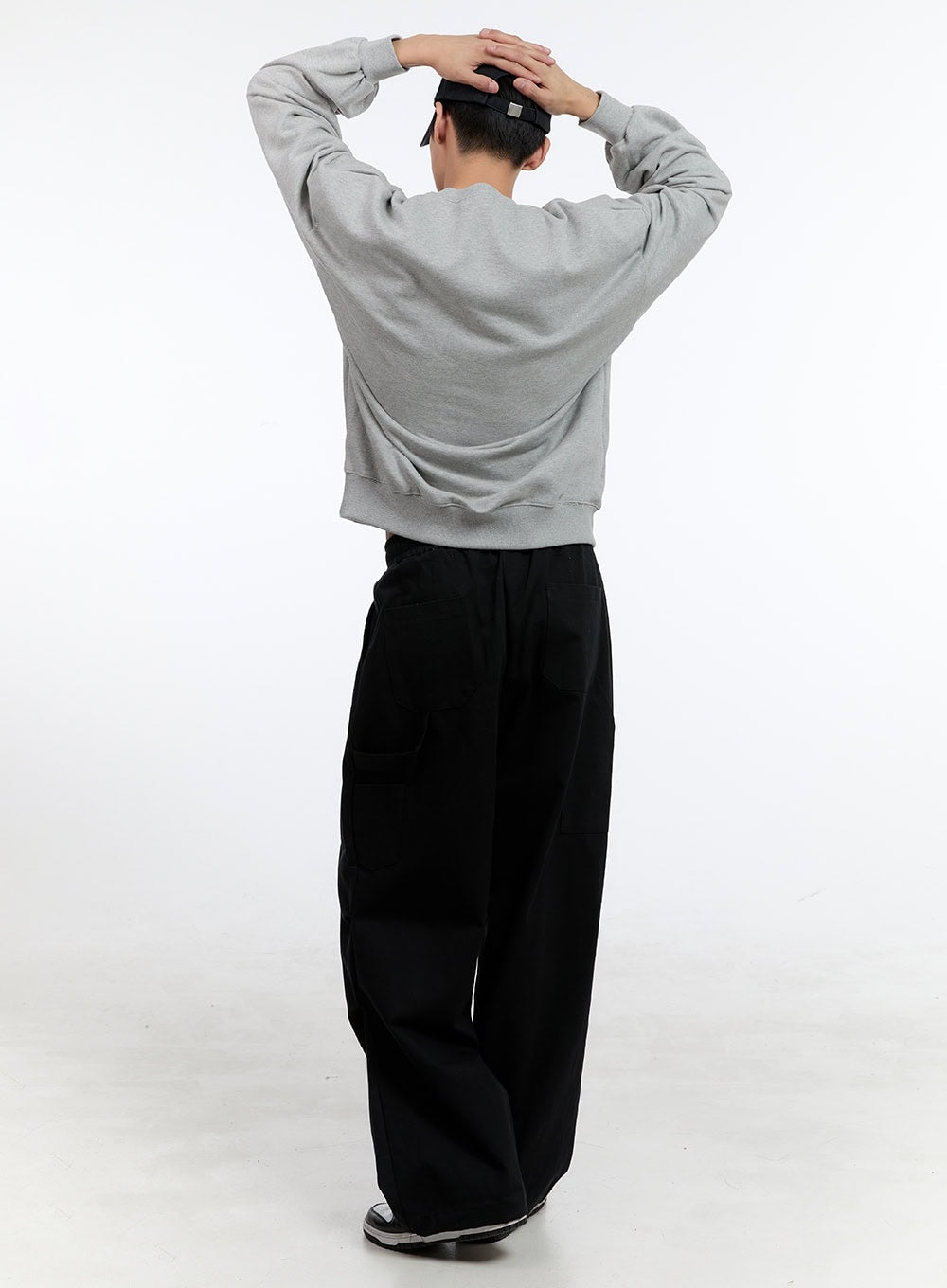 Men's Cozy Cotton Crewneck Sweatshirt IG428