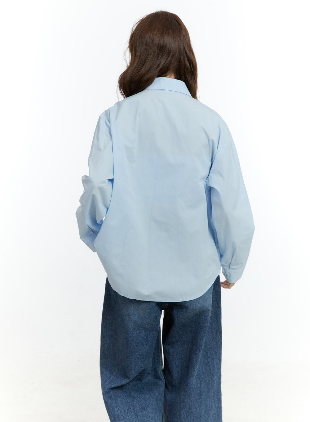 Oversized Button-Up Shirt CF503