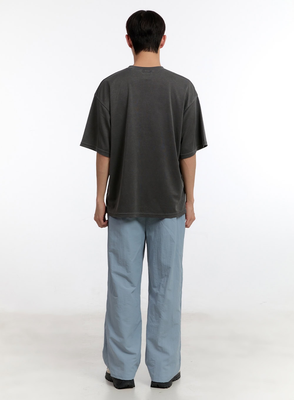 Men's Wide-Fit Nylon Pants IA504