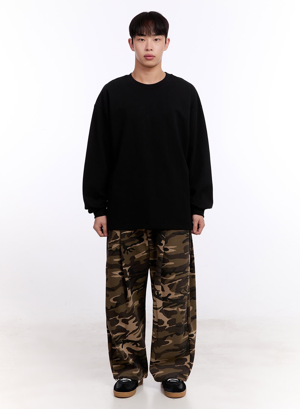 Men's Camo Wide-Fit Pants IM512