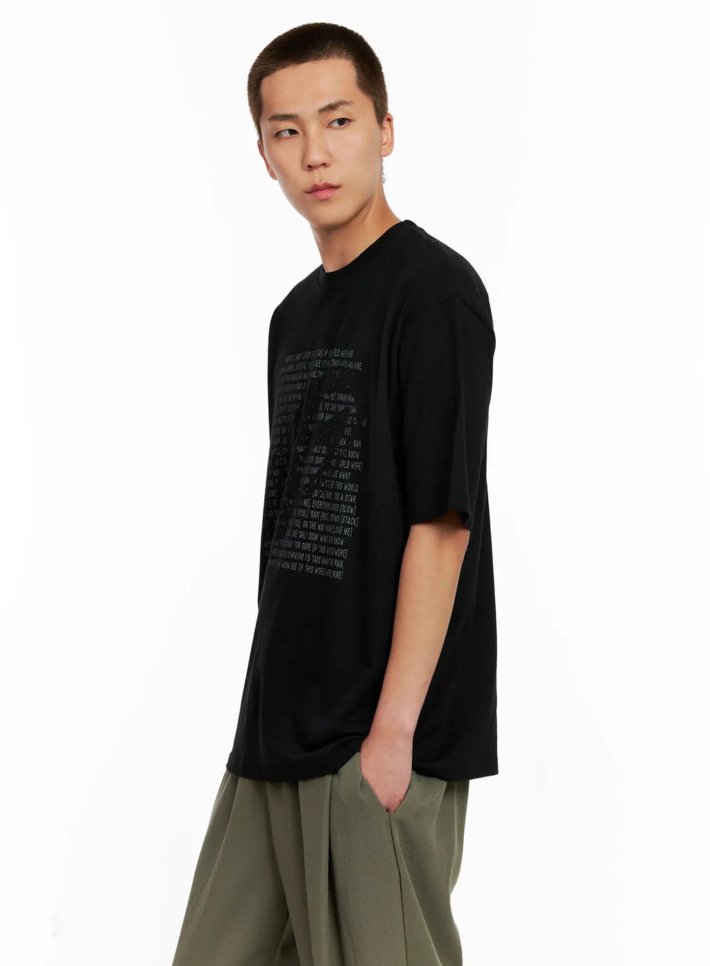 Men's Graphic Print Tee IG511