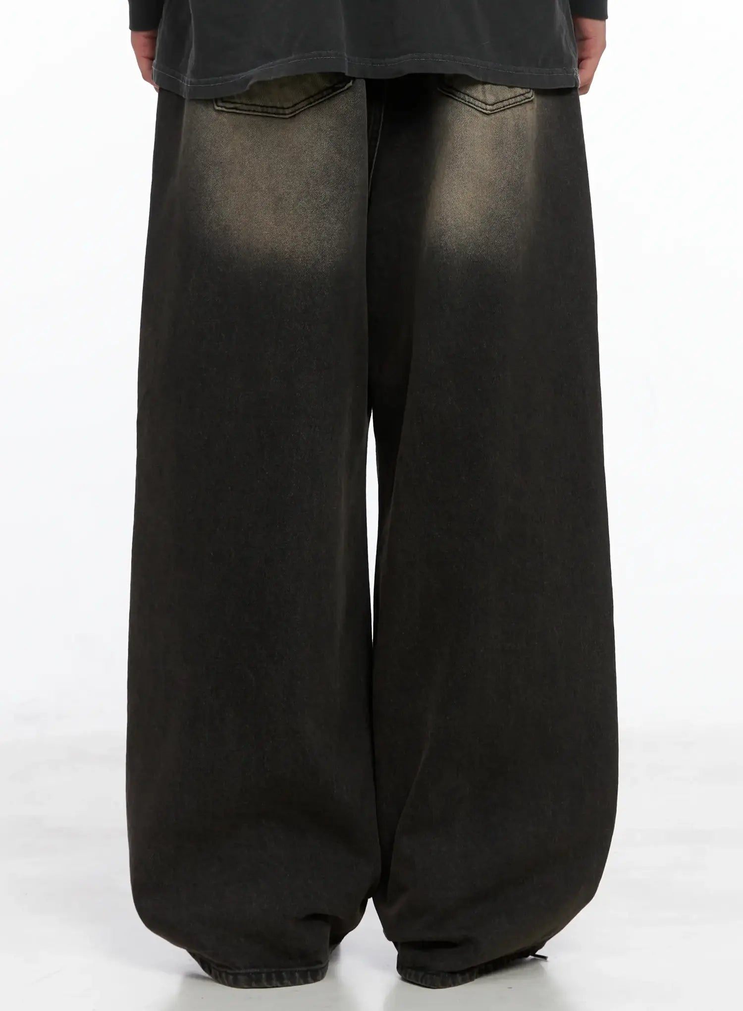 Men's Deep Washed Jeans IS502