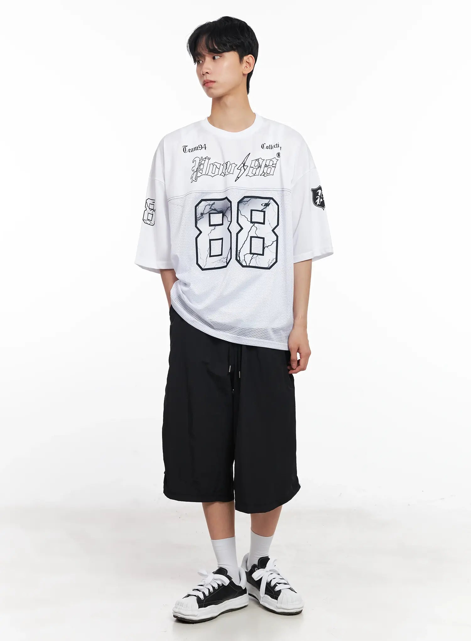 Men's Mesh Graphic Jersey Tee IL501