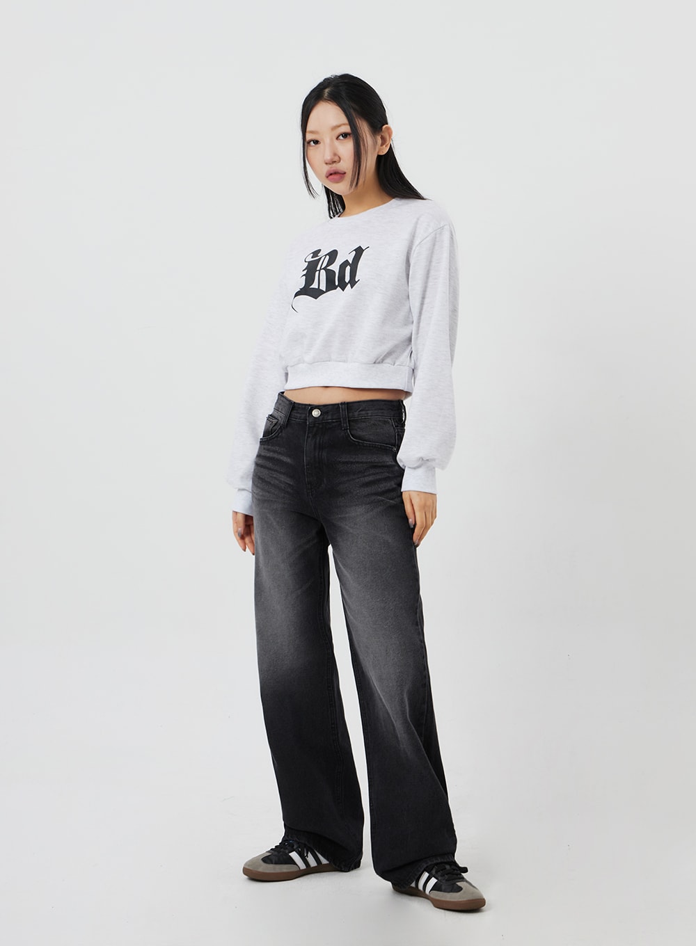 Mid-Rise Bootcut Jeans CF327