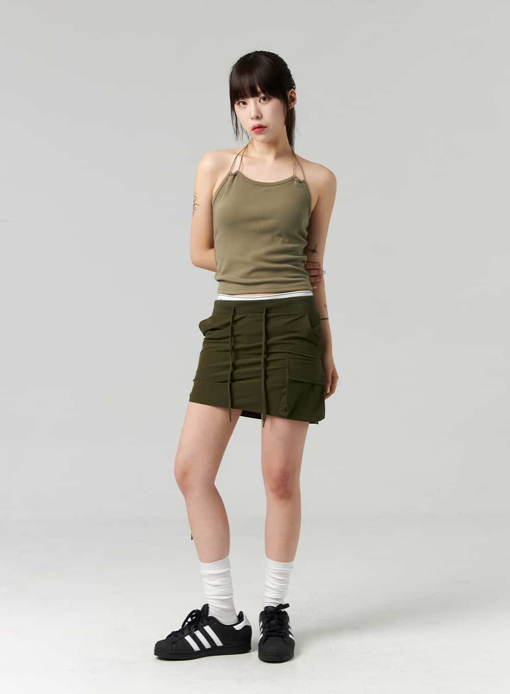 Halter Neck Basic Top CL324