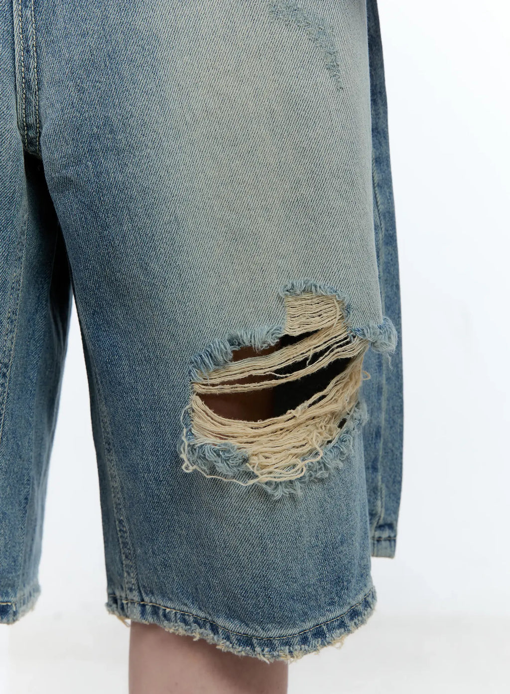 Washed Distressed Jorts CG501