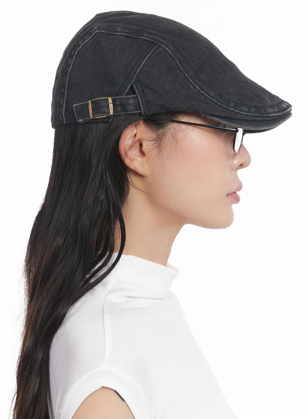 Vintage Newsboy Denim Cap IC503