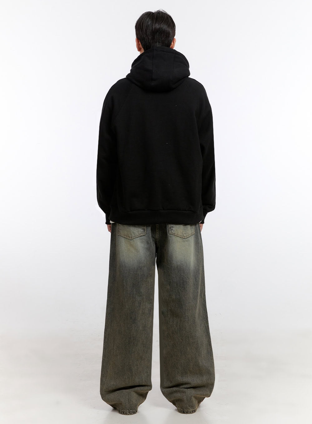 Men's Urban Buttoned Hooded Jacket IF528