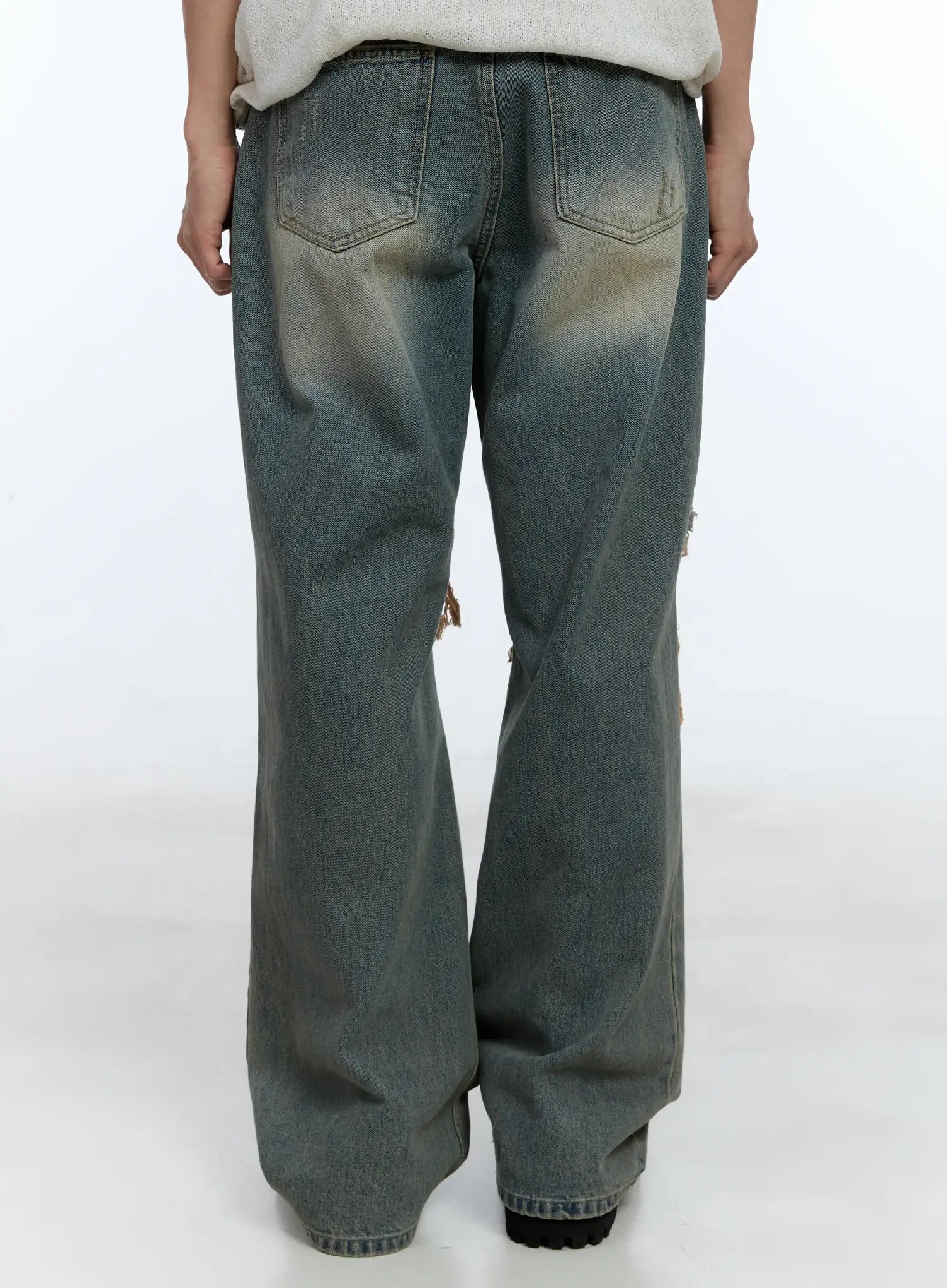 Men's Retro Ripped Jeans IL517