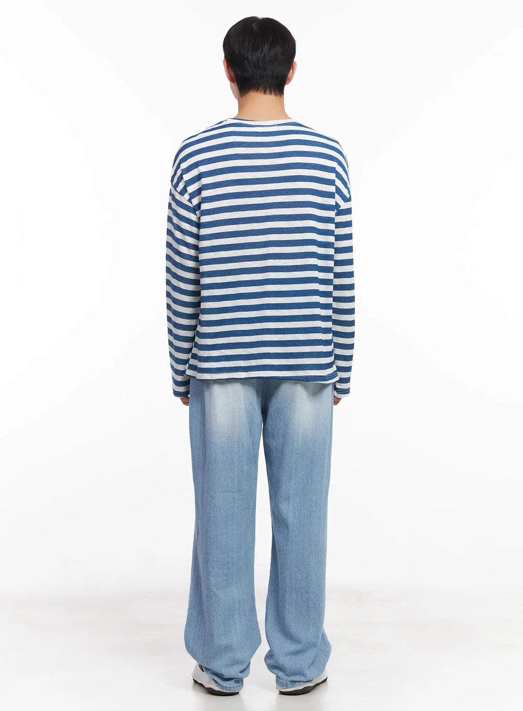 Men's Adjustable Linen Denim Pants (Light blue) IU519