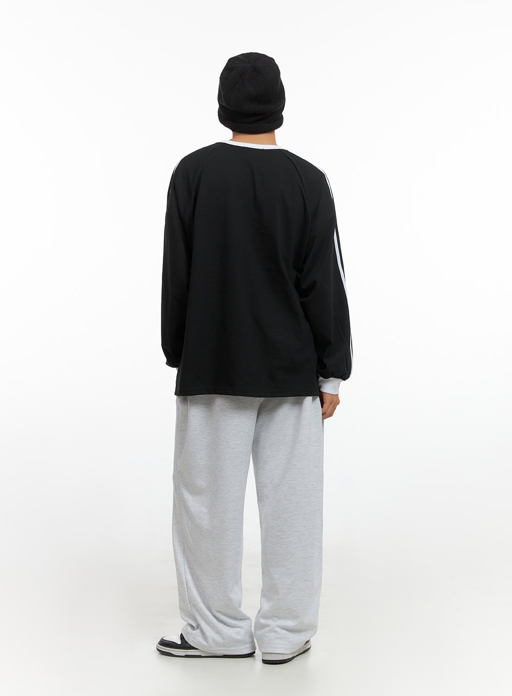 Men's Pintuck Wide Fit Sweatpants IO420