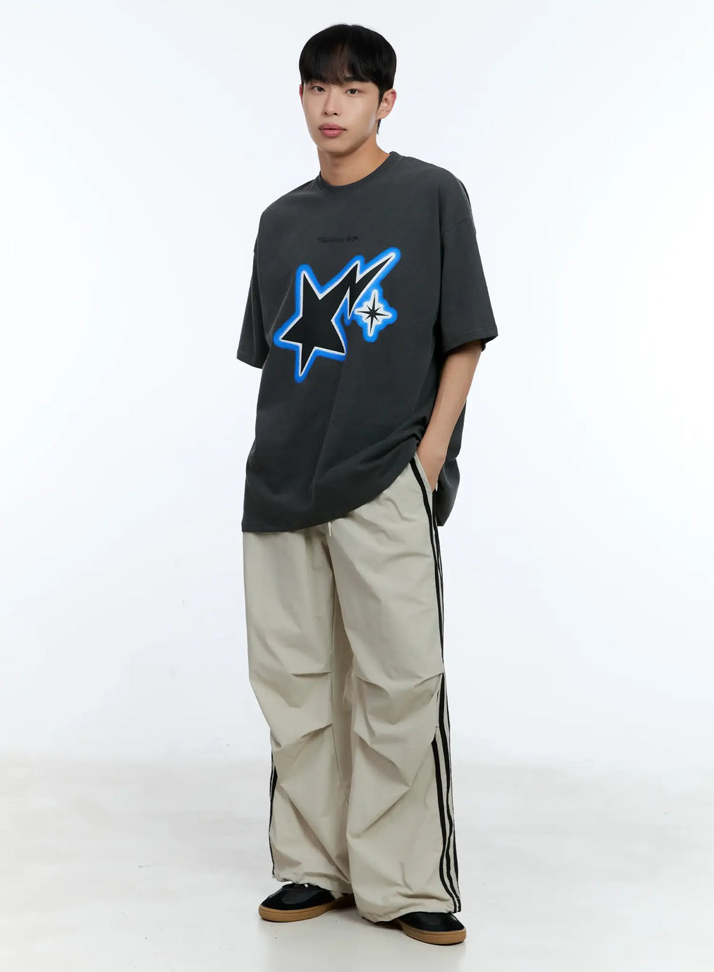 Men's Star Graphic Tee IL515