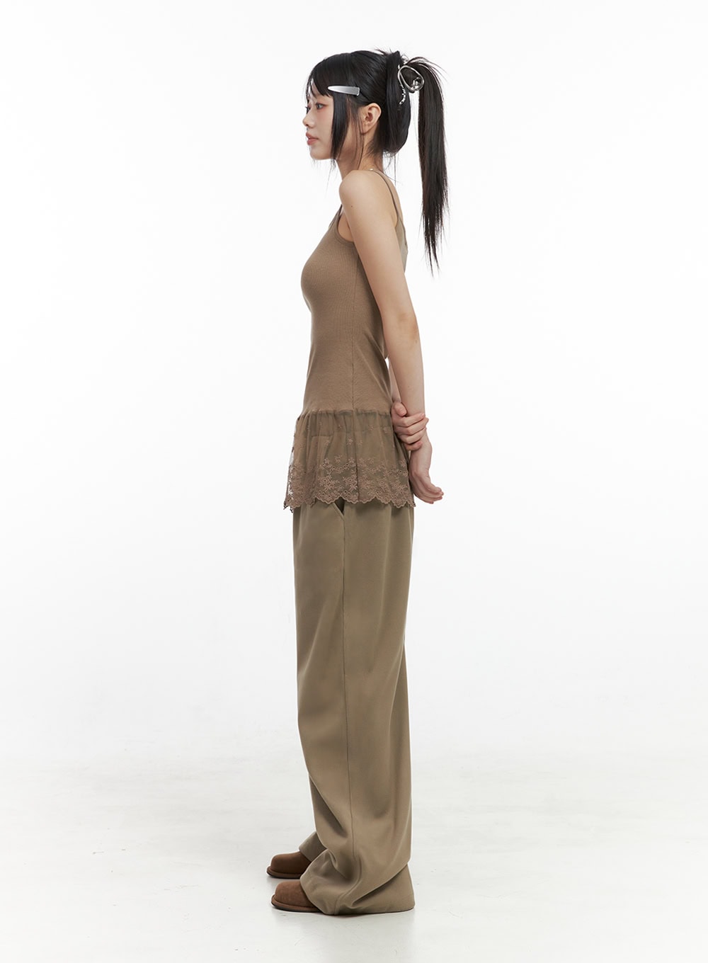 Lace Dream Sleeveless Top IO430