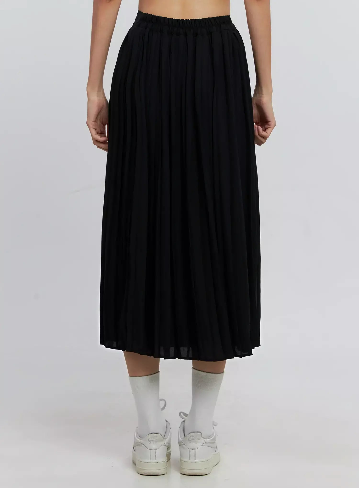 Pleated Maxi Skirt IS516