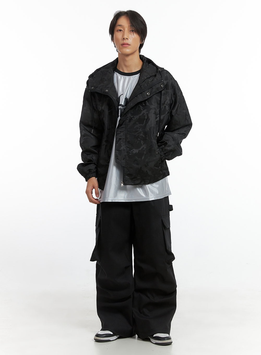 Men's Graphic Jersey Long Sleeve T-Shirt IO402