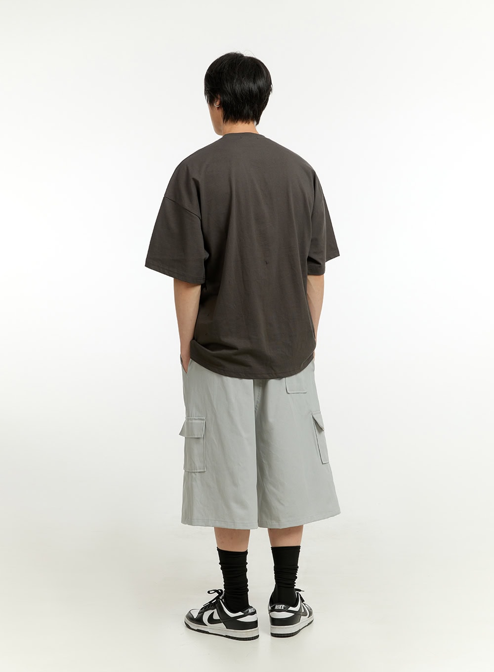 Men's Cargo Midi Shorts IL418