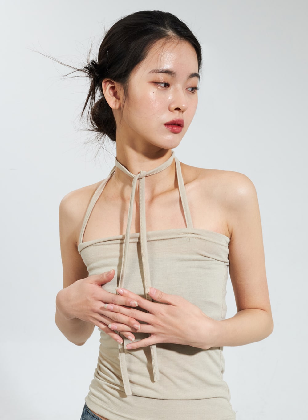 Halter Neck Top IY322