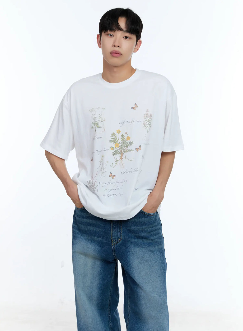 Men's Floral Summer Tee IL515
