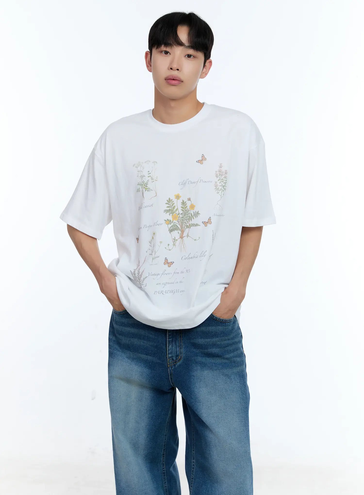 Men's Floral Summer Tee IL515