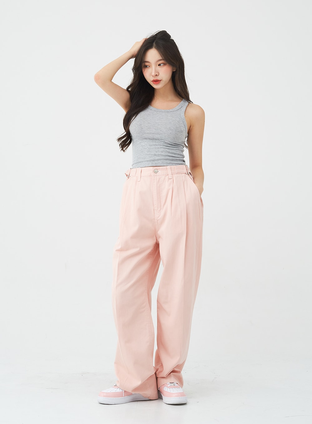 Basic Cropped Sleeveless Top BG10