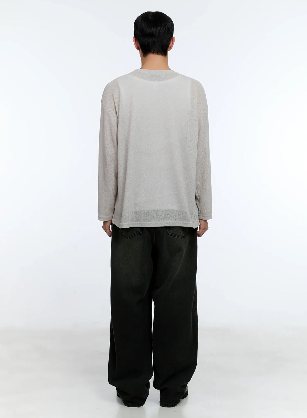 Men's Casual Wide-Fit Denim Jeans IL515