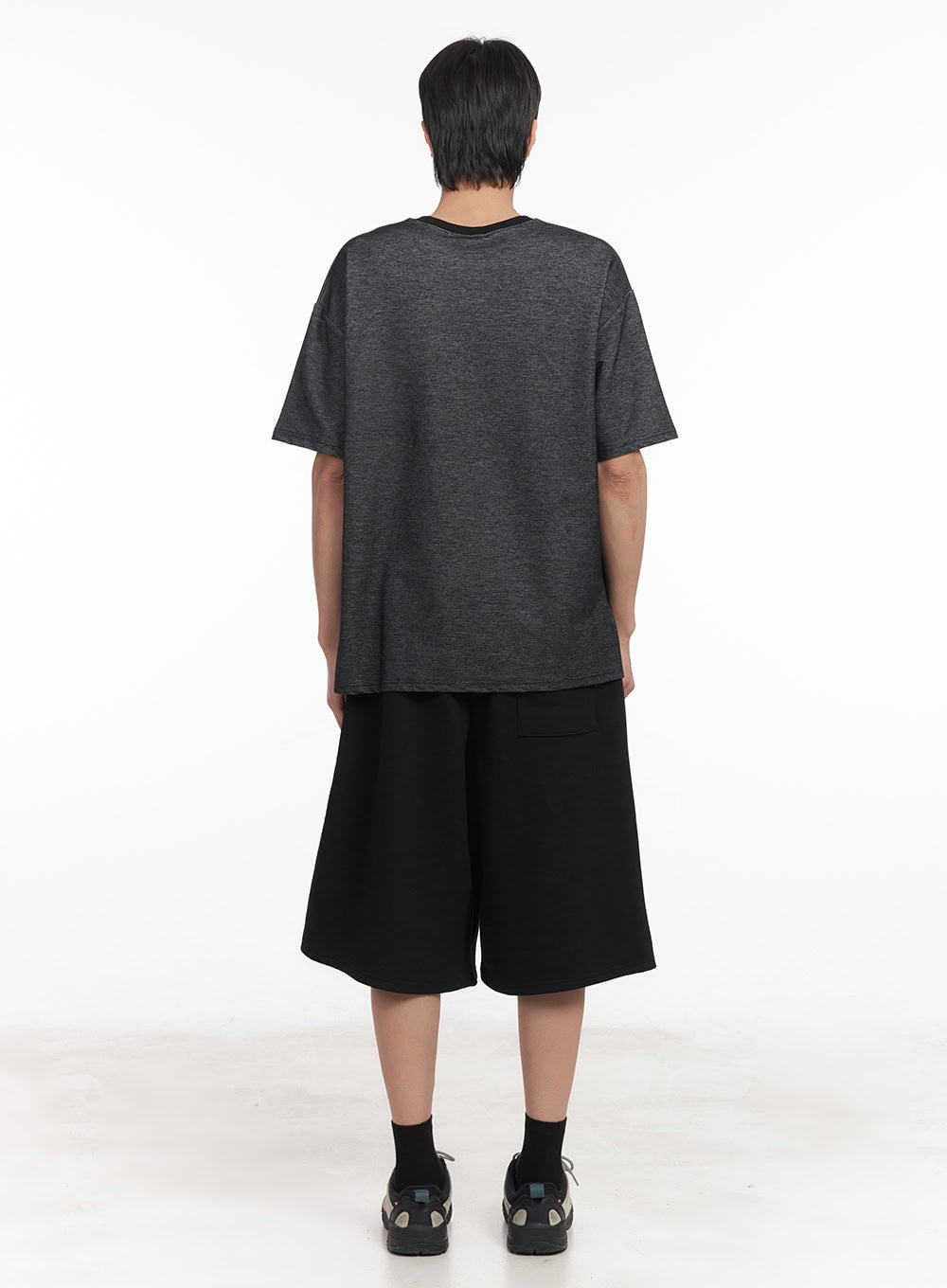 Men's Comfy Wide-Fit Sweatshorts IA511