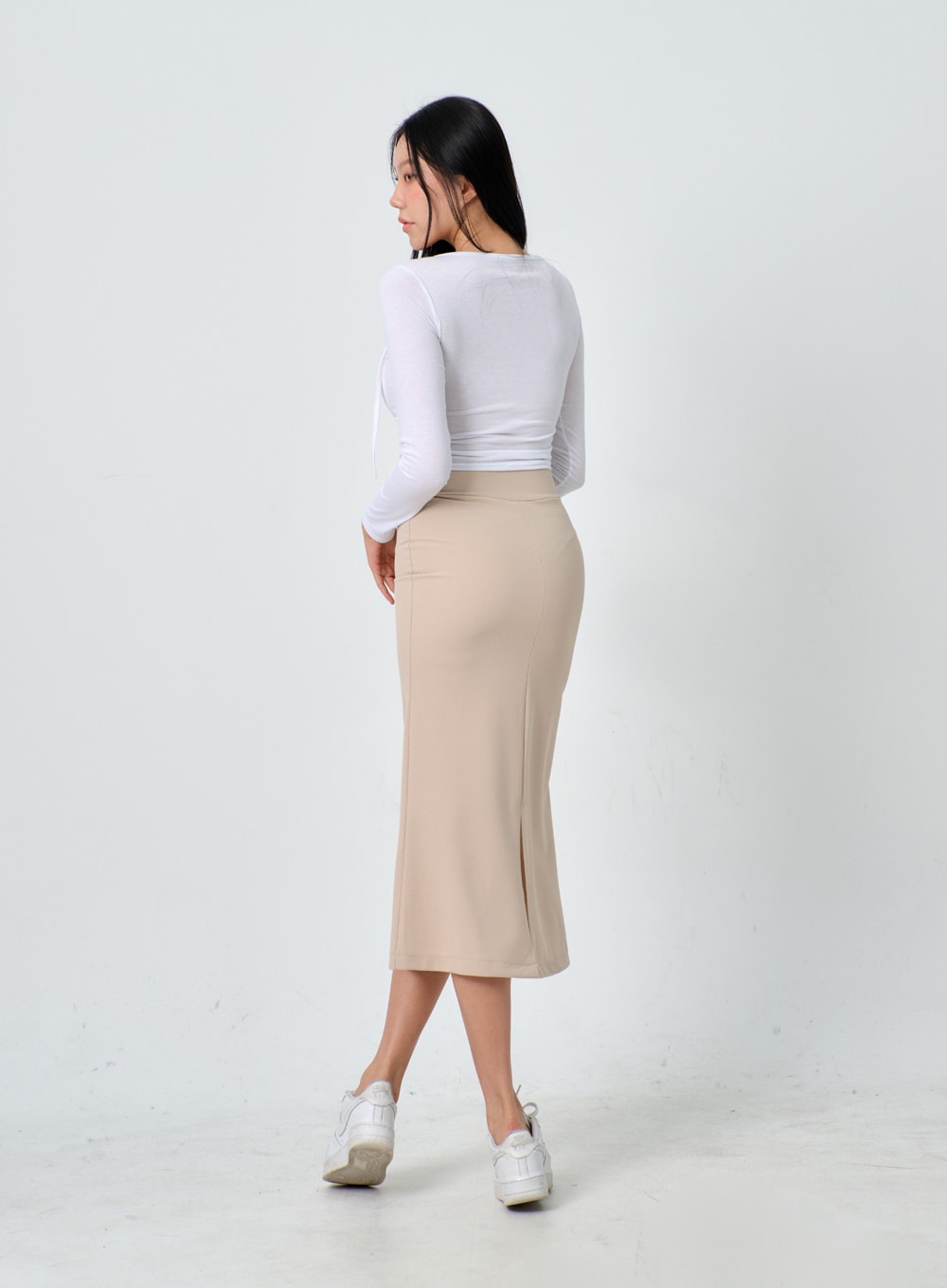 Cut-Out Cropped Top IF301