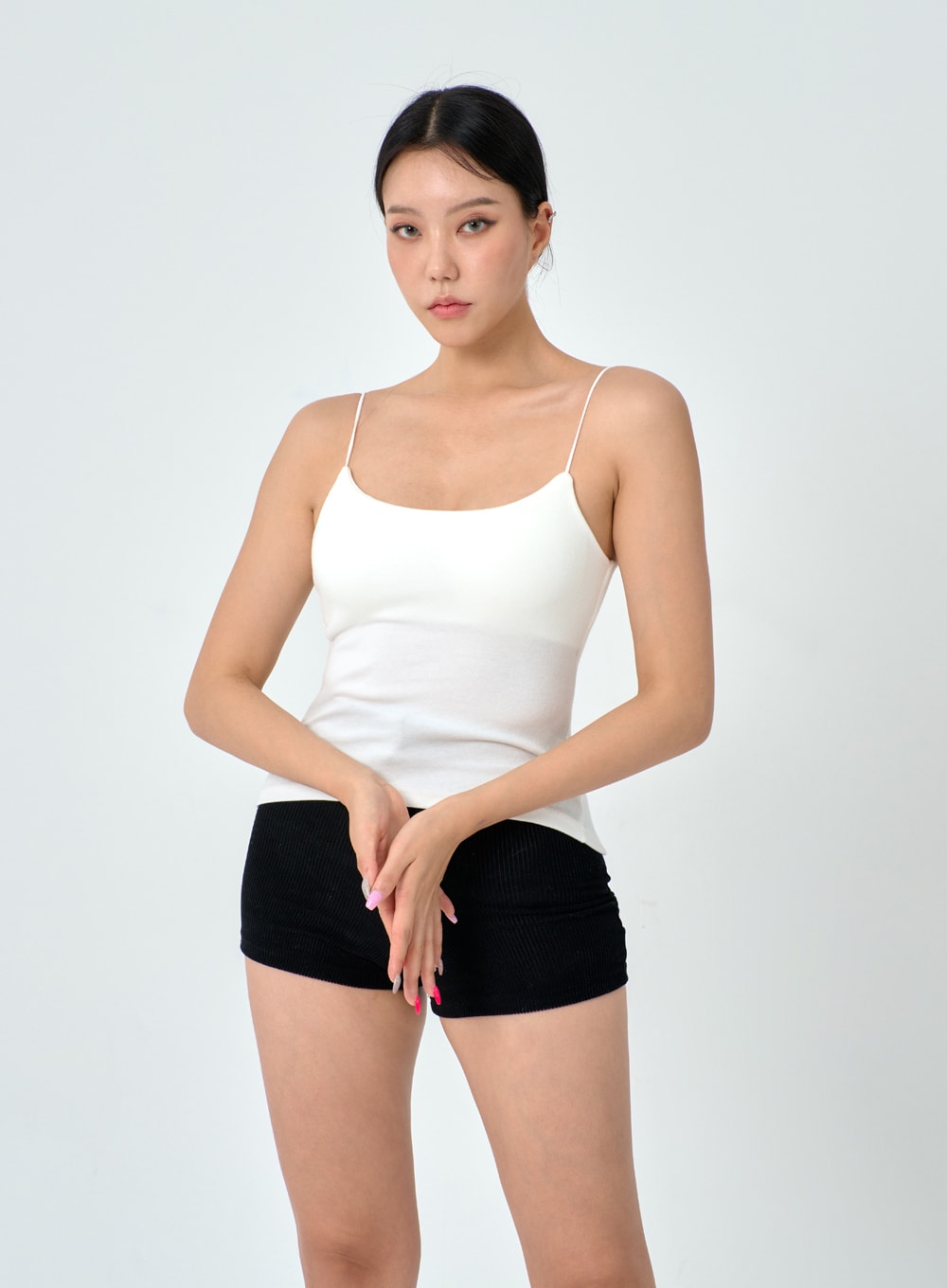 Corduroy Slim Fit Shorts ID02