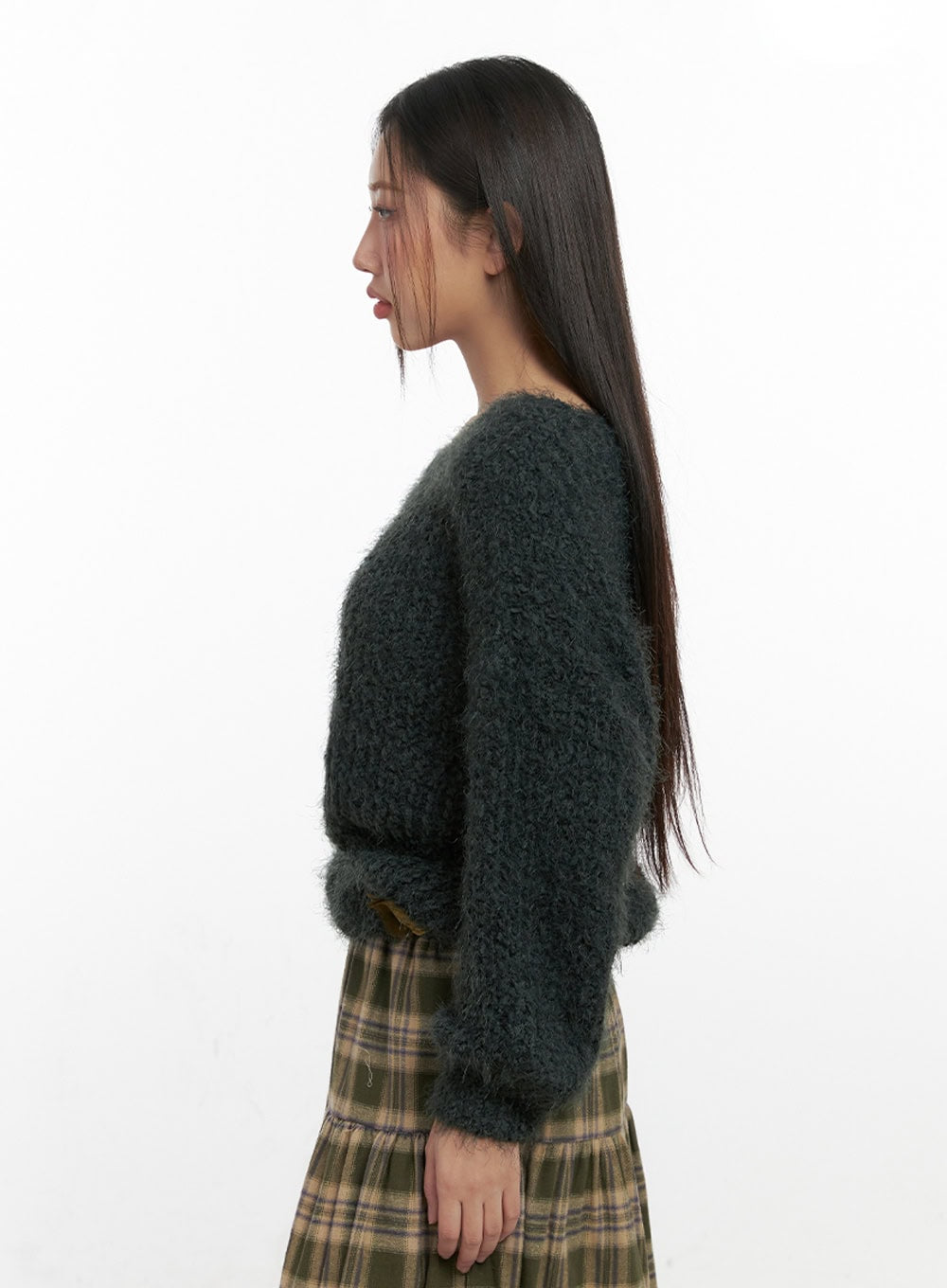 Classic Solid Long Sleeve Sweater IN415