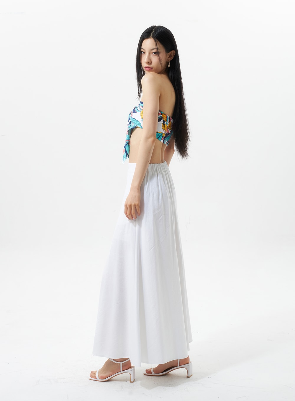 Bow Graphic Tube Top IU326