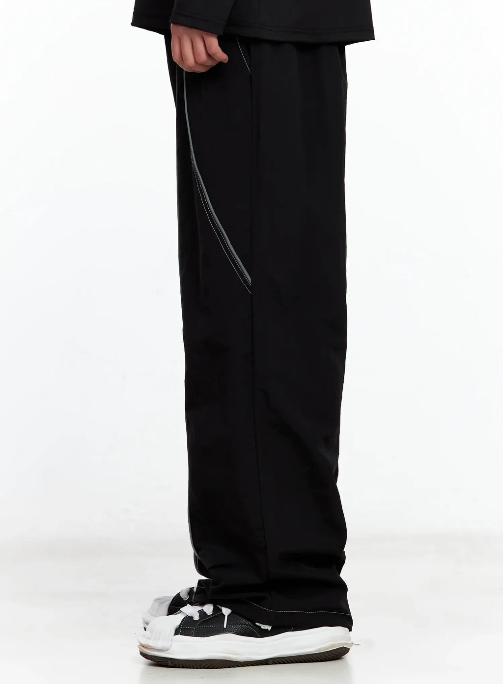 Men's Reflective Line String Nylon Pants IL511