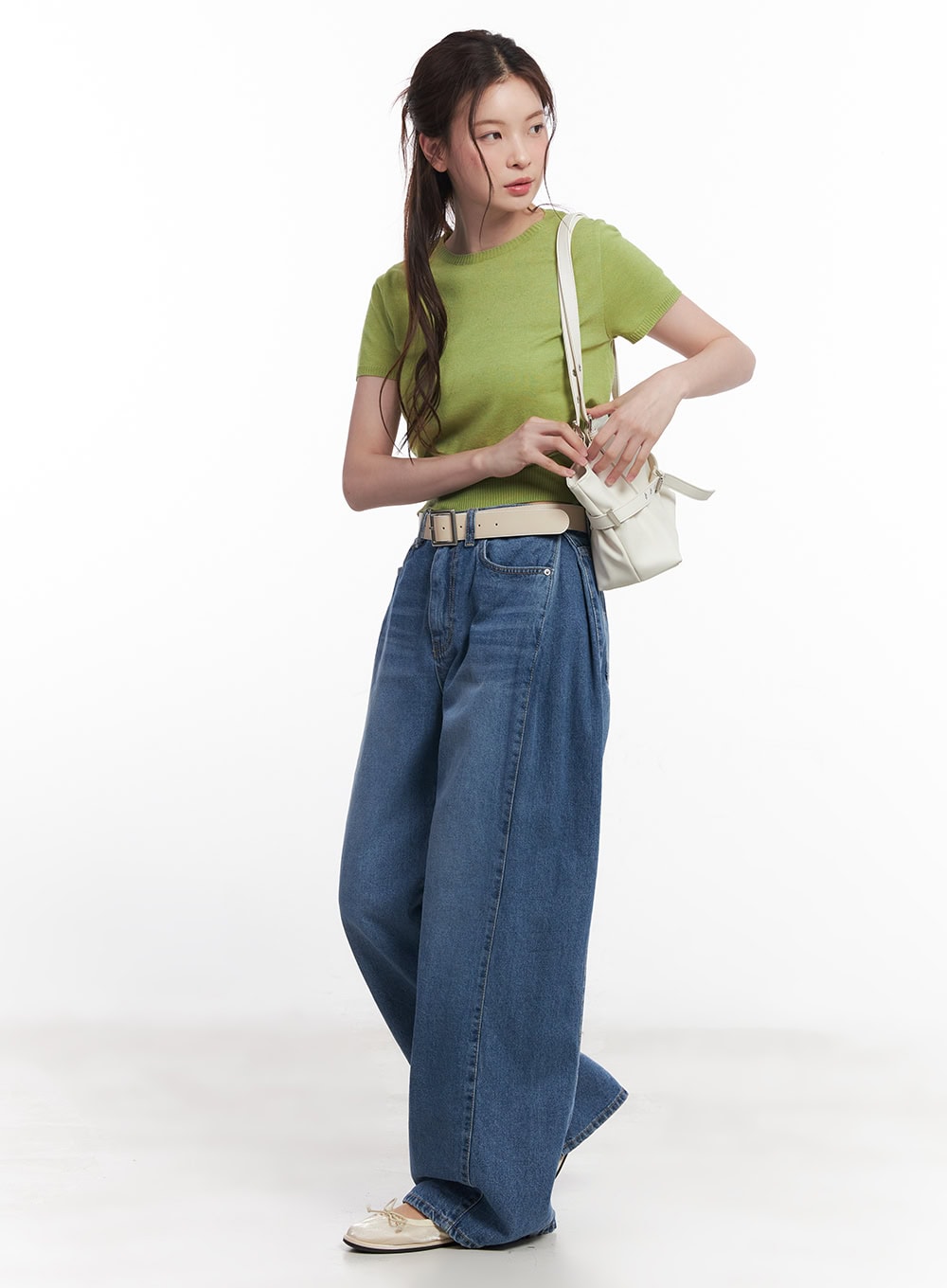 Slim-Fit Short Sleeve Sweater CY519