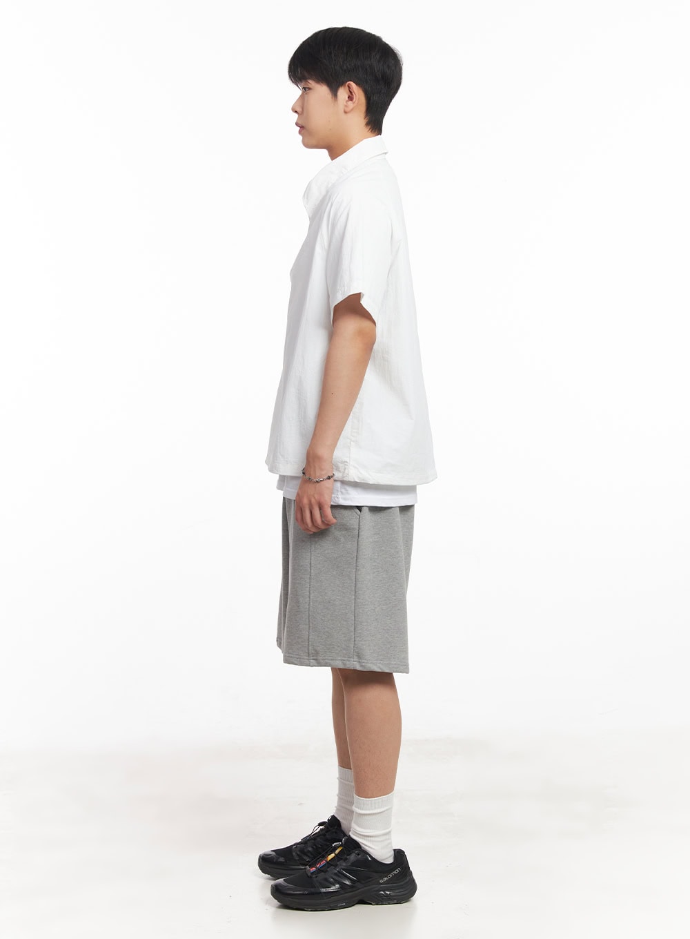 Men's Windbreaker Half-Zip Top IA525