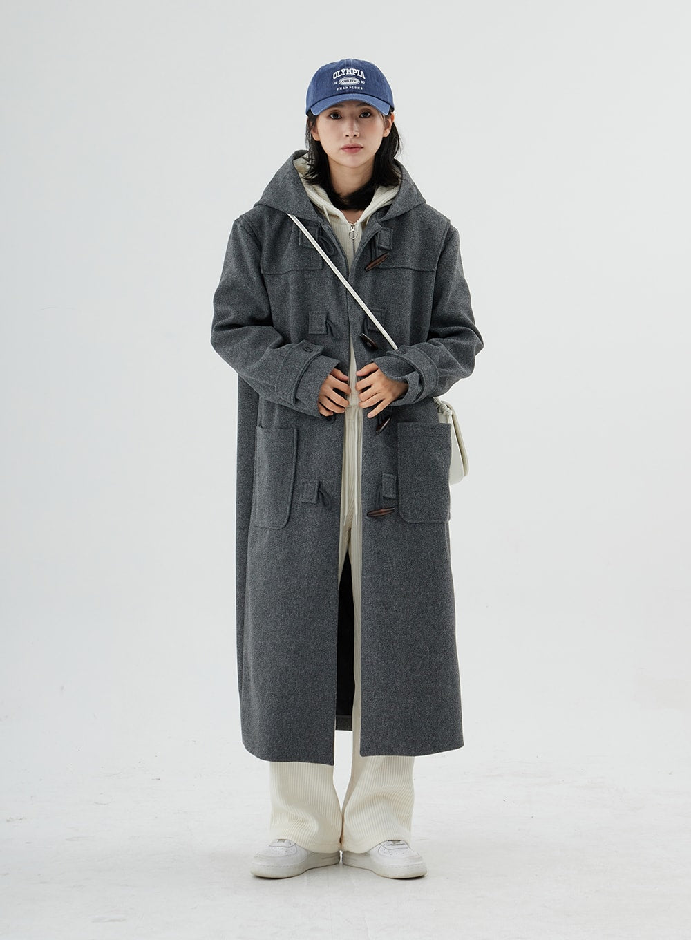 Olympia Lettering Print Baseball Cap ON09