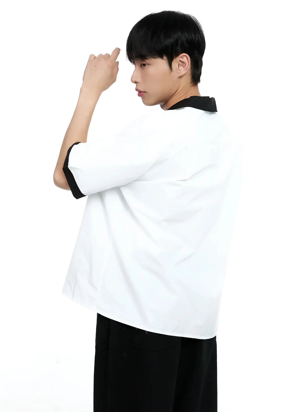 Men's Embroidered Graphic Shirt IG520