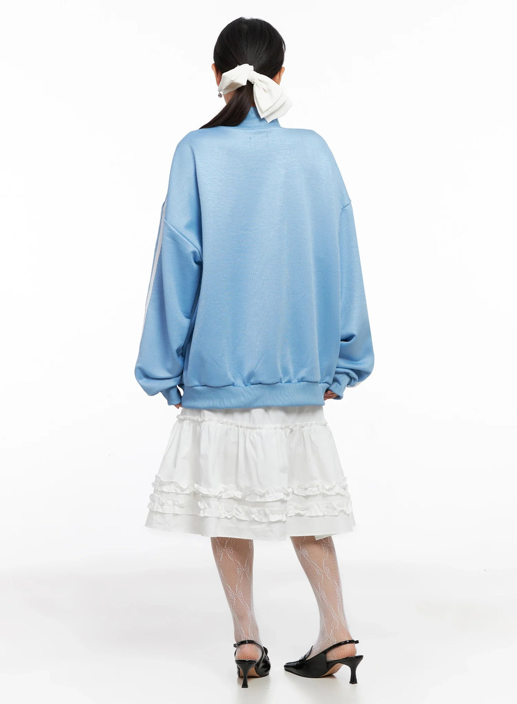 Oversized Track Zip-Up Jersey IG527