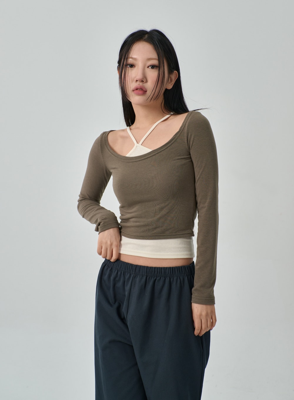 Scoop Neck Top IF314