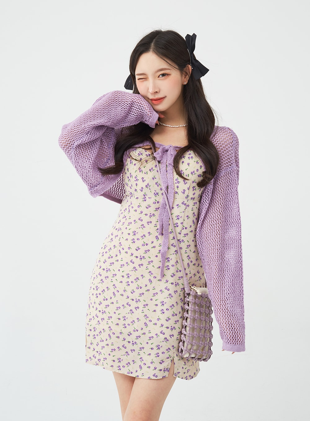 Ribbon Hair Pin BG18