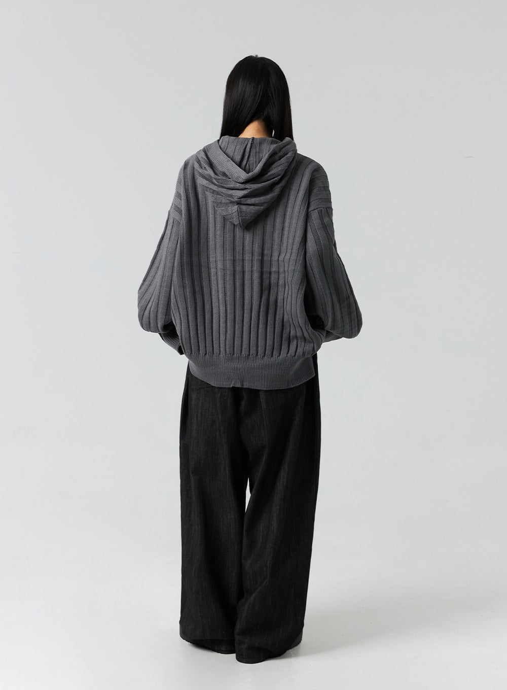 Buttoned Hooded Sweater CO323