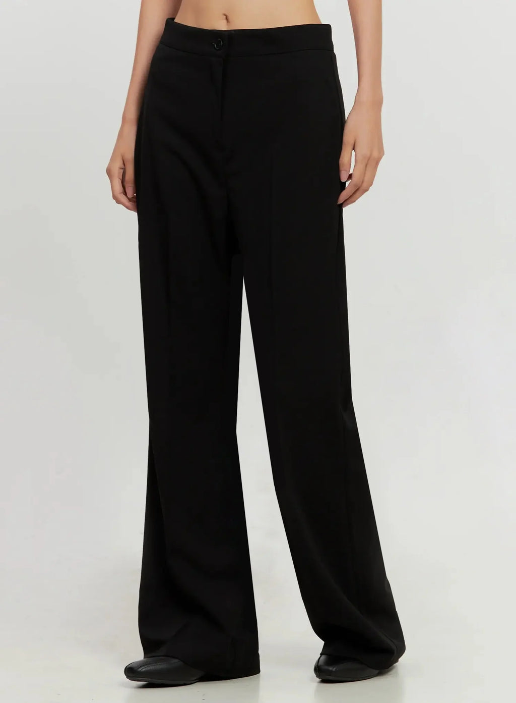 High-Waist Flare Trousers IL528