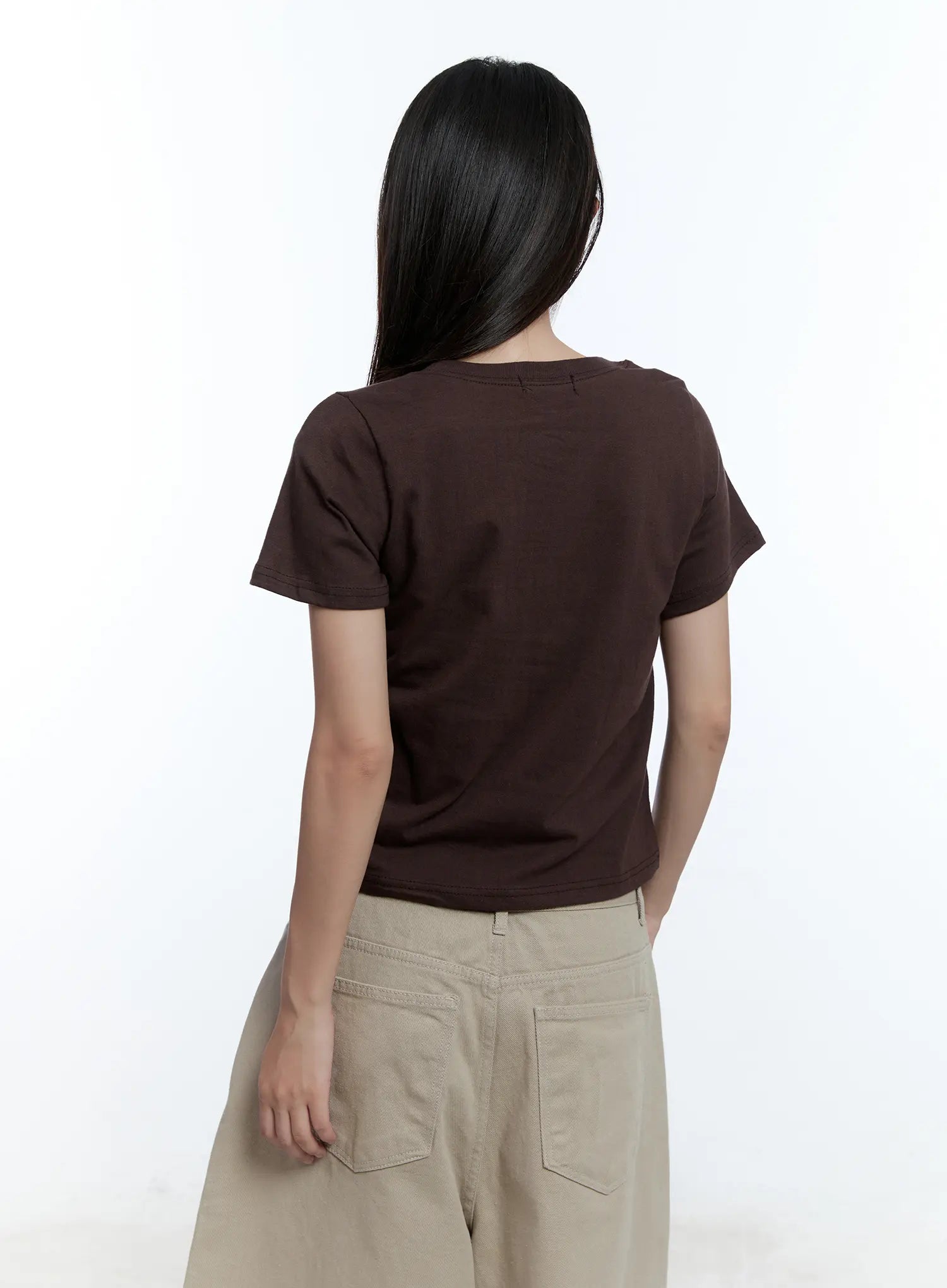 Graphic Crop Tee CU526