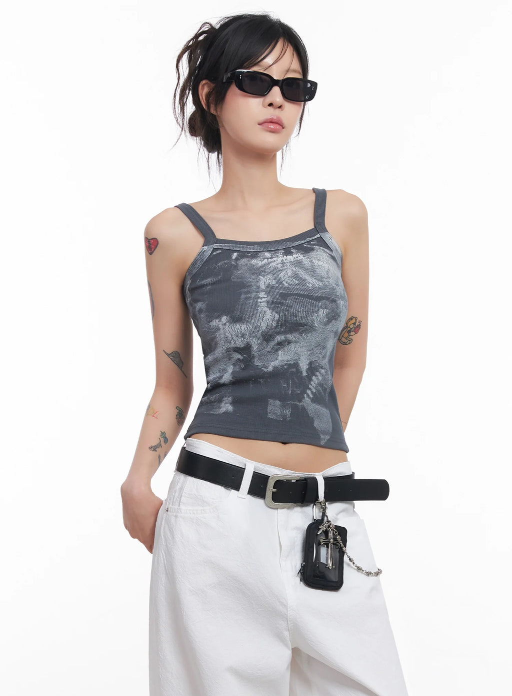 Abstract Art Print Tank IC503