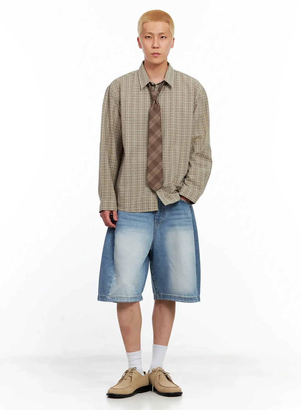 Men's Lace-Up Loafers IL514